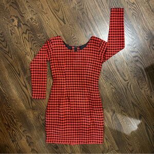 Retro Pin-Up Style Bodycon Dress| Size Small